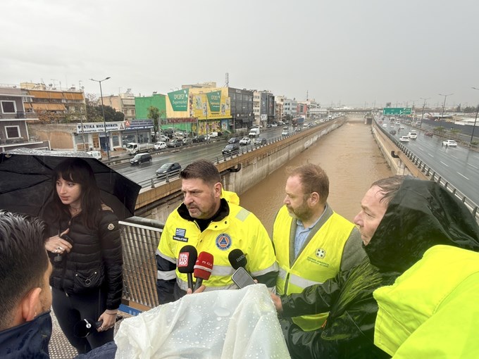 Νίκος Χαρδαλιάς κακοκαιρία Κηφισός