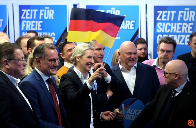 AfD Βάιντελ Φεβ 2025