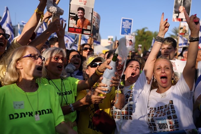 πανηγυρισμοι ισραηλ για ομηρους