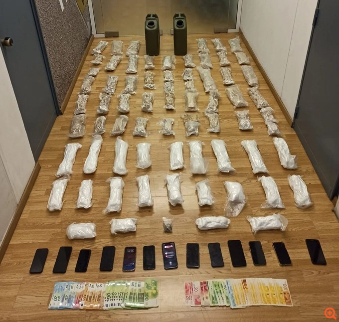Εξαρθρώθηκε εγκληματική οργάνωση που διακινούσε ναρκωτικά - Κατασχέθηκαν περισσότερα από 130 κιλά ουσιών