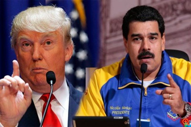 Με στρατιωτική επέμβαση απειλεί τον Maduro ο Trump