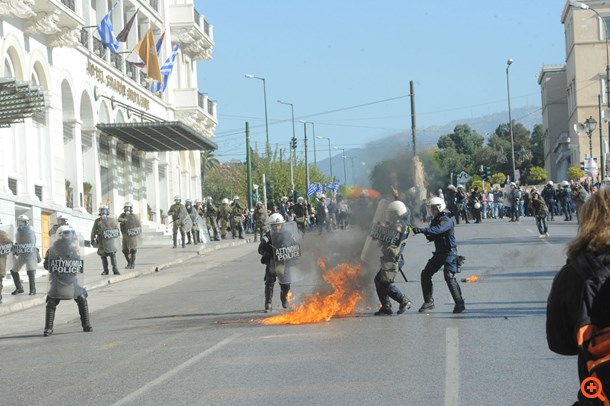 Σοβαρά επεισόδια στο κέντρο της Αθήνας