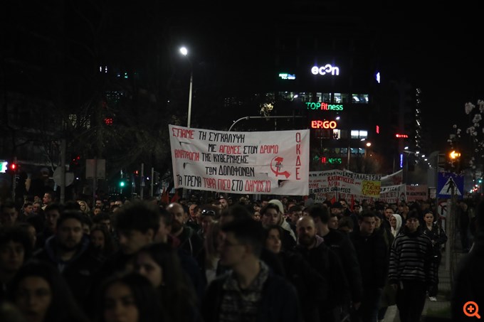 Θεσσαλονίκη Τέμπη συγκεντρώσεις