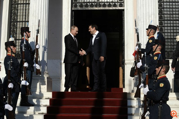 Α. Τσίπρας σε V. Putin: Έρχεστε τη στιγμή που η Ελλάδα γυρίζει σελίδα