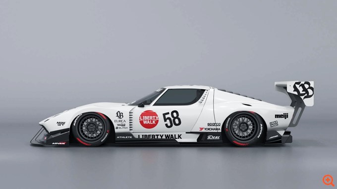 H Liberty Walk τόλμησε να αγγίξει μια Lamborghini Miura και αυτό είναι το αποτέλεσμα