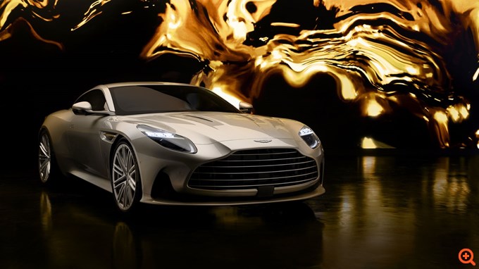 Με αληθινό χρυσό η Aston Martin DB12 για τα 60 χρόνια του Goldfinger (video)