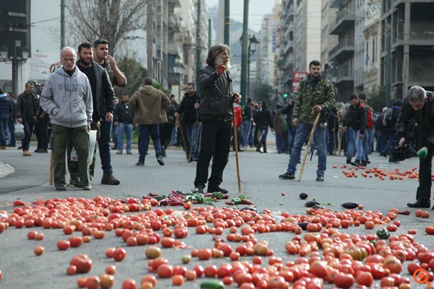 αγρότες αθήνα