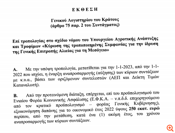 Χάνουν επιπλέον 250 εκατ. ευρώ οι συνταξιούχοι