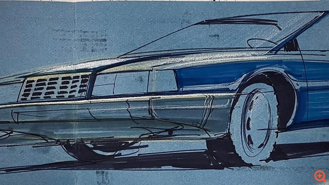 Προσχέδιο SUV της Volvo δεκαετία 1970