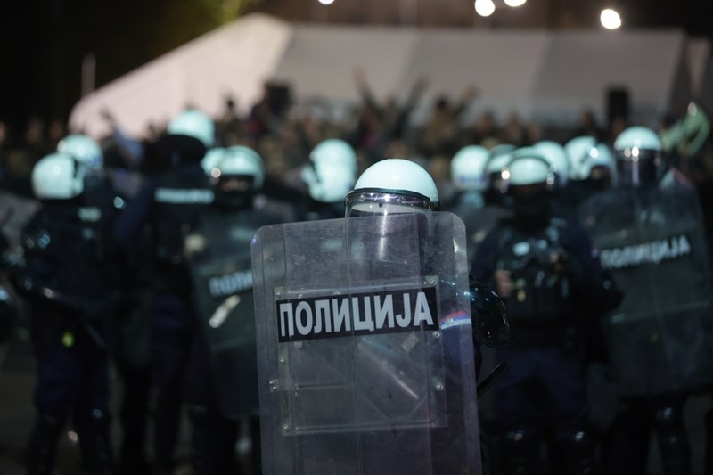 Σερβία αστυνομία ματ