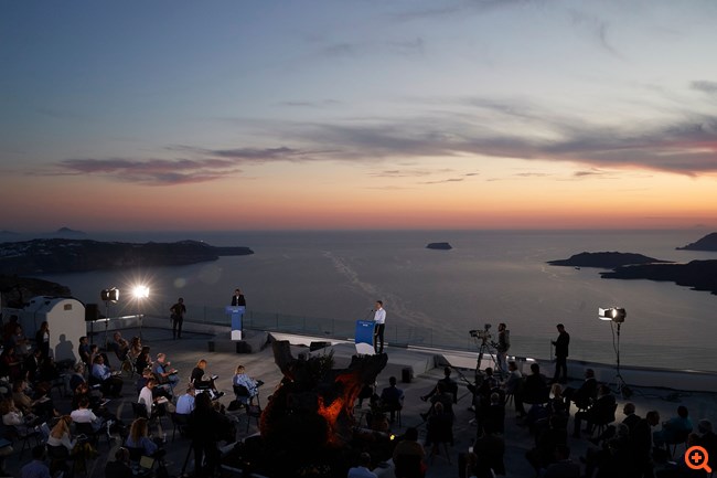 Μητσοτάκης Σαντορίνη