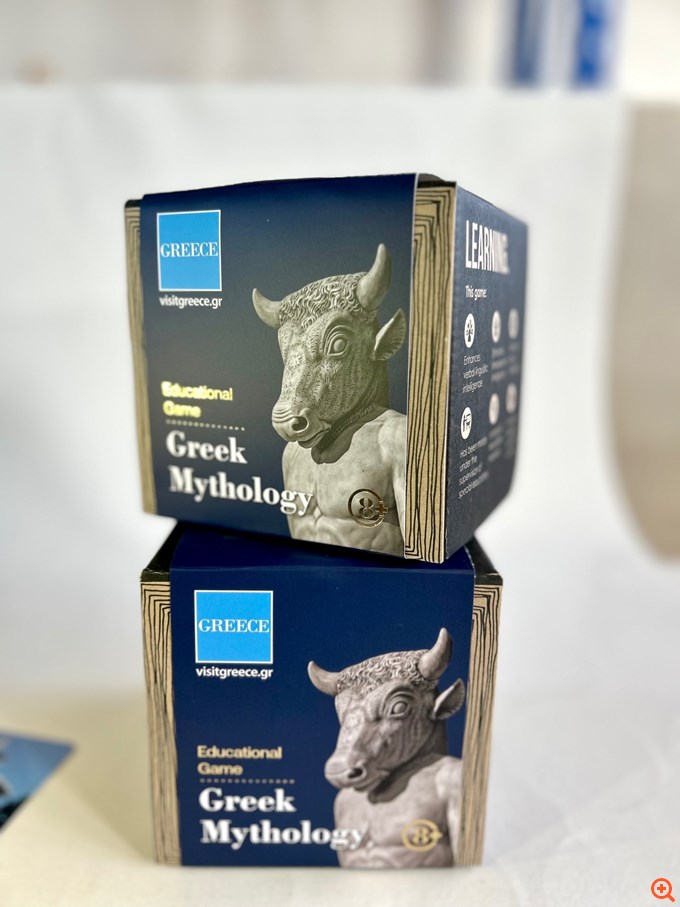 Το επιτραπέζιο παιχνίδι "Greek Mythology" πρεσβευτής του ελληνικού πολιτισμού μέσω του ΕΟΤ