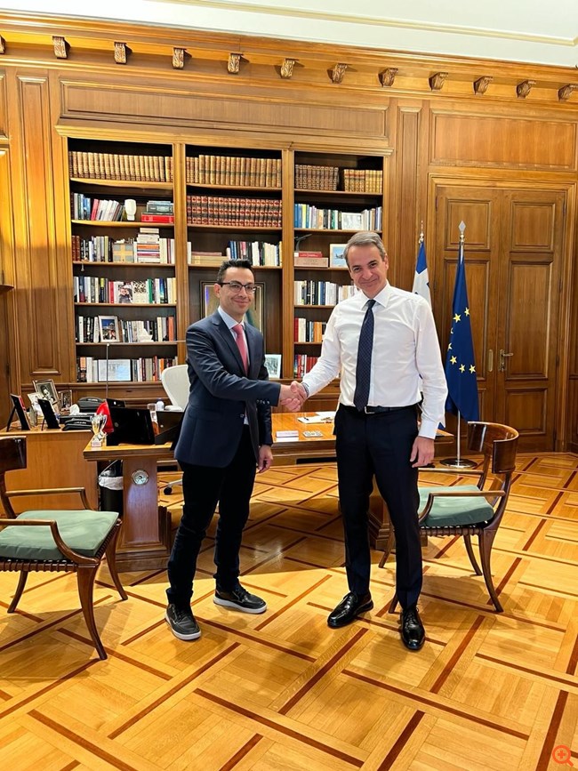 Προσχωρεί στη ΝΔ ο Σωτήρης Σέρμπος - Θα είναι υποψήφιος ευρωβουλευτής