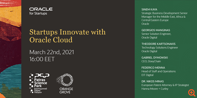 Le startup innovano con Oracle Cloud Le startup innovano con Oracle Cloud