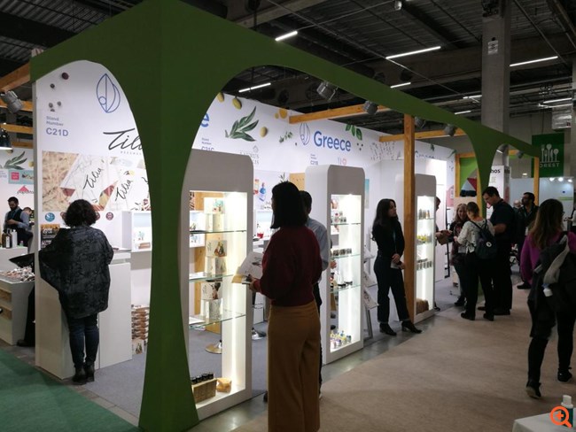 Εντυπωσιακή συμμετοχή Ελλήνων εξαγωγέων φυσικών και βιολογικών προϊόντων σε έκθεση στην Σουηδία