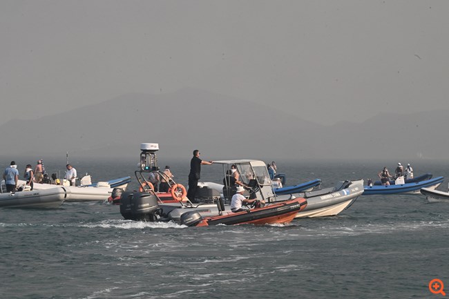 Βελτιωμένη η εικόνα των πυρκαγιών σε Μαγνησία, Λαμία - Ασφαλής η 111 Πτέρυγα Μάχης