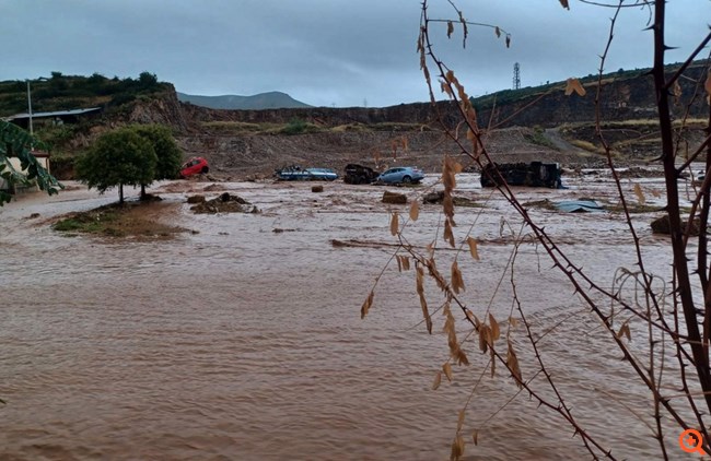 Κακοκαιρία Daniel: Υπερχείλισε ο Κραυσίδωνας, πλημμυρίζει ξανά o Βόλος - Κατέρρευσε η γέφυρα στα Κάτω Λεχώνια