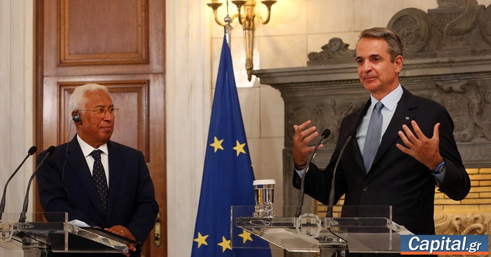 Mitsotakis: Countries that threaten EU members with war cannot participate in the European defense architecture
