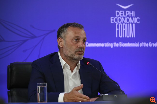 Γιώργος Χρυσικός Grivalia Hospitality Φορουμ Δελφών 05/2021
