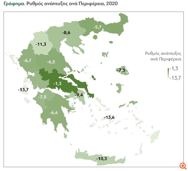 Ανάλυση διαΝΕΟσις: Φτώχεια και εισοδήματα στις ελληνικές περιφέρειες