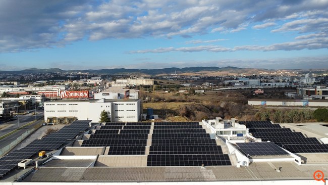 ΑΕΝΑΟΣ Ενεργειακά Συστήματα - MINERVA: Υλοποίηση Φ/Β συστήματος net-metering 485 kW
