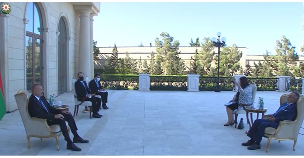 Πρόεδρος Αζερμπαϊτζάν στον νέο Έλληνα πρέσβη: Υποστηρίζουμε σε όλα τους Τούρκους αδερφούς μας