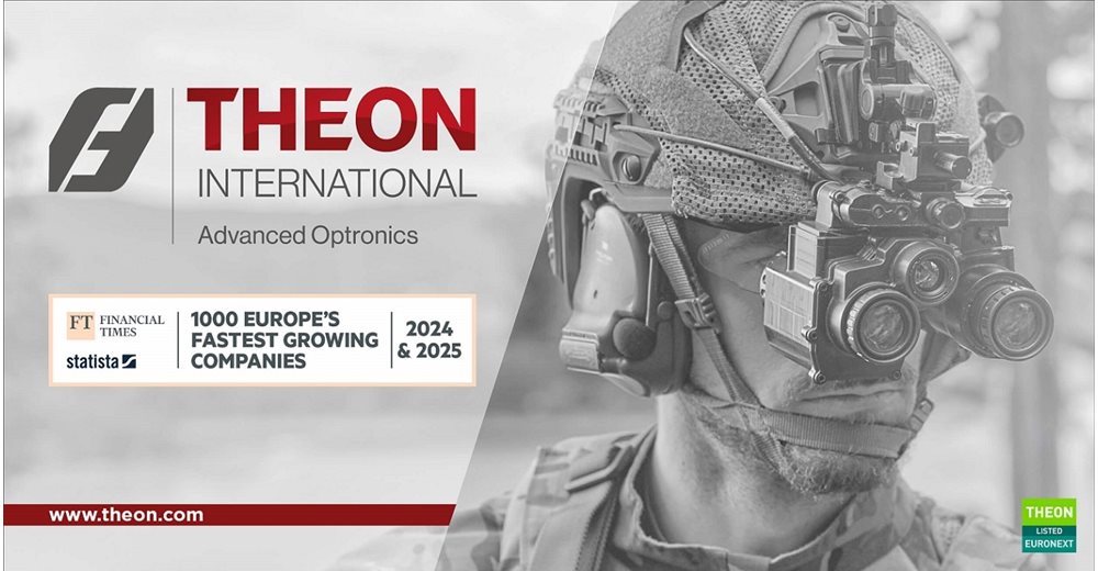 THEON: Στη λίστα των FT &amp; Statista ως μία από τις 1.000 ταχύτερα αναπτυσσόμενες εταιρείες στην Ευρώπη