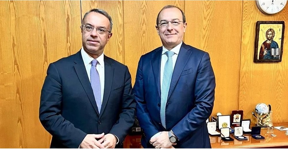 Συνάντηση του Υπουργού Υποδομών και Μεταφορών με τον Πρέσβη της Ιταλίας