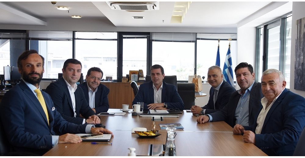 Συνάντηση Δ. Καιρίδη με Εθνική Ένωση Αγροτικών Συνεταιρισμών
