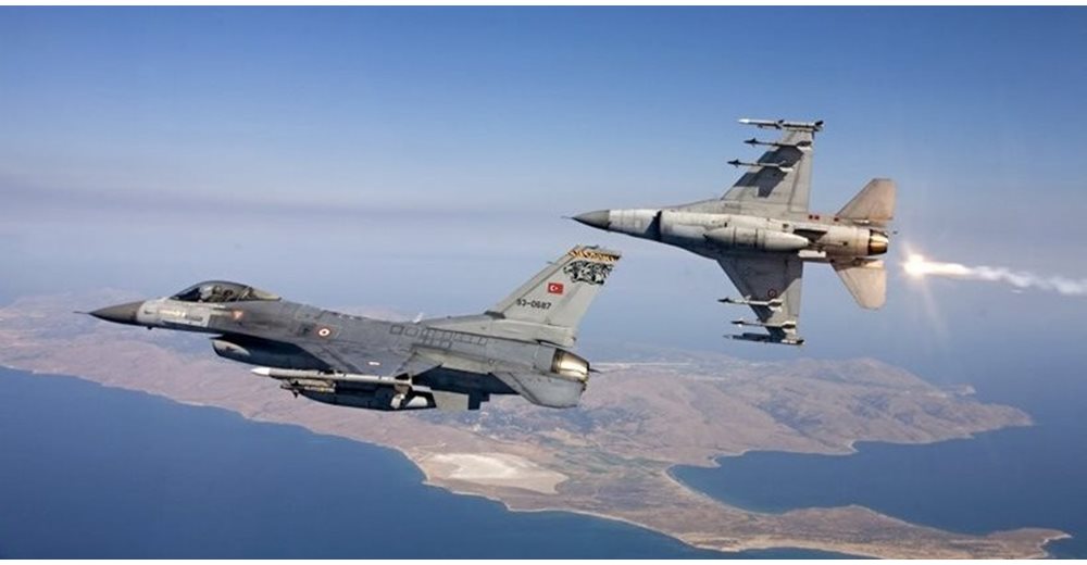 Υπερπτήσεις τουρκικών F-16 πάνω από τον Έβρο