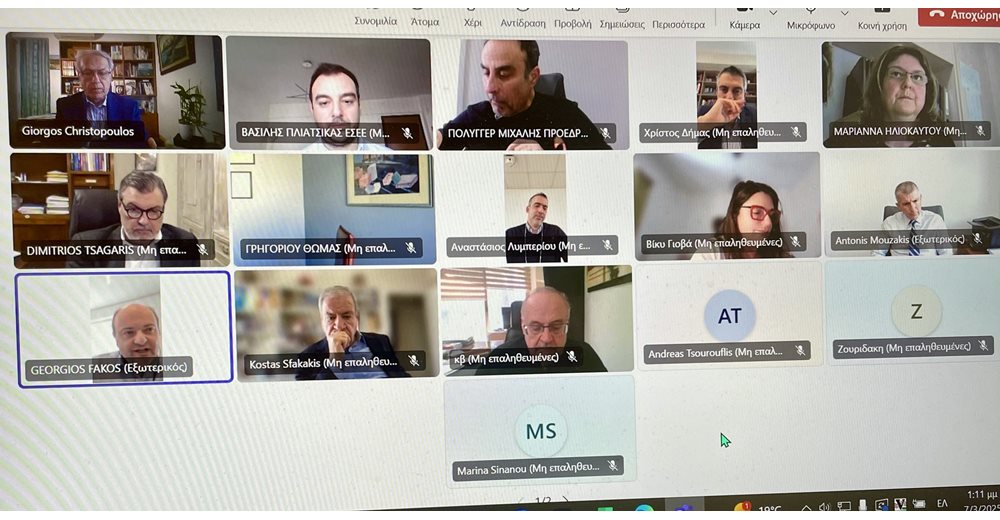 Σύσκεψη για τις Δηλώσεις: Mε πρωτοβουλία του Χρ. Δήμα συγκλήθηκε η Φορολογική Επιτροπή των Φορέων της αγοράς στο ΥΠΕΘΟ