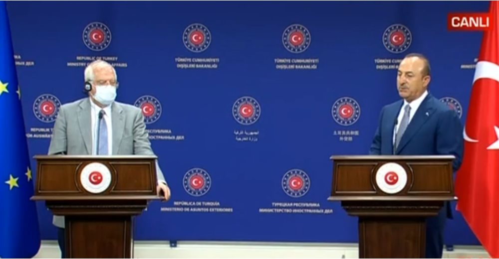 Συνάντηση Ζοζέπ Μπορέλ και Μεβλούτ Τσαβούσογλου