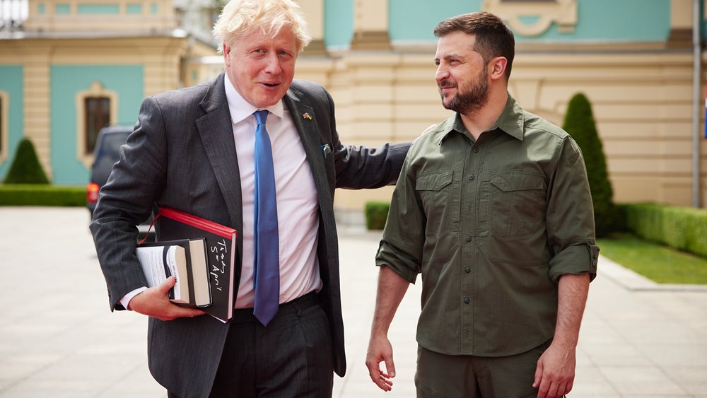 Ukraine: Johnson proposes training program for Ukrainian soldiers to Zelensky