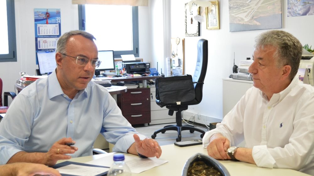 Χρ. Σταϊκούρας: Άμεσες παρεμβάσεις για βελτίωση των υπηρεσιών στο αεροδρόμιο "Νίκος Καζαντζάκης"