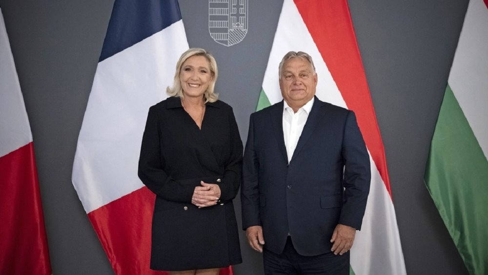 Βίκτορ Όρμπαν - Μαρίν Λεπέν 27.09.2023