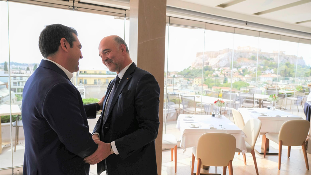Τι συζήτησαν Τσίπρας- Μοσκοβισί για την πορεία της ελληνικής οικονομίας