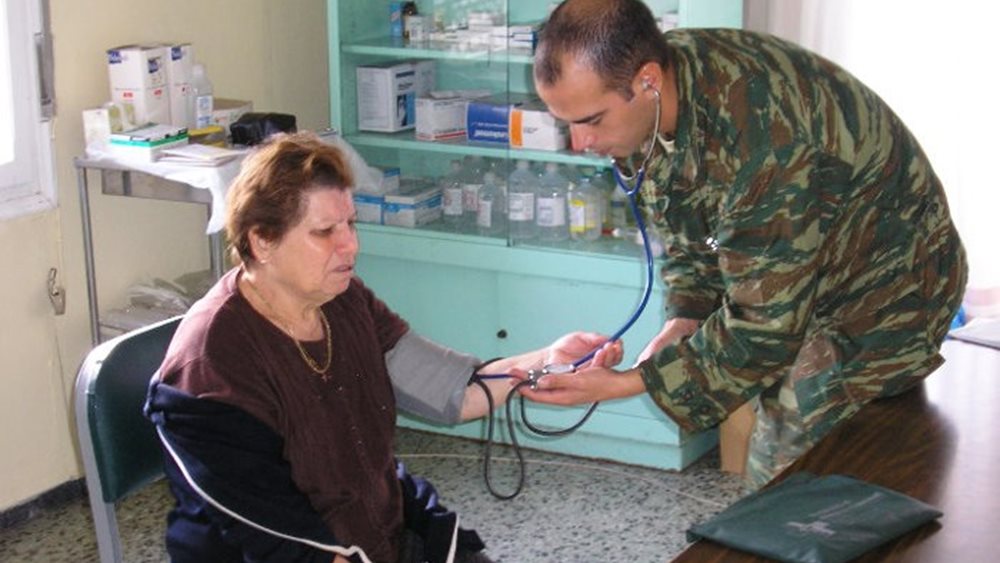 ΓΕΕΘΑ: Υγειονομικό κλιμάκιο σε Λειψούς και Αρκιούς για παροχή πρωτοβάθμιας φροντίδας