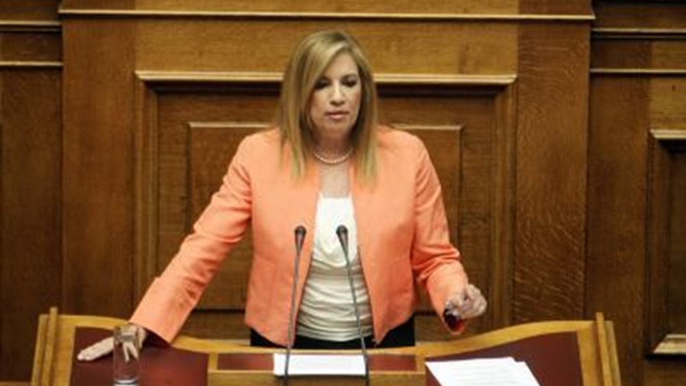 Φ. Γεννηματά: Θα τοποθετηθούμε για τον εκλογικό νόμο, όταν κατατεθεί η πρόταση