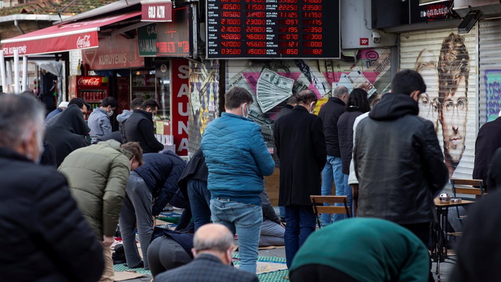 Αυξήθηκε ο ετήσιος πληθωρισμός στην Τουρκία: Στο 21,31% ο ΔΤΚ