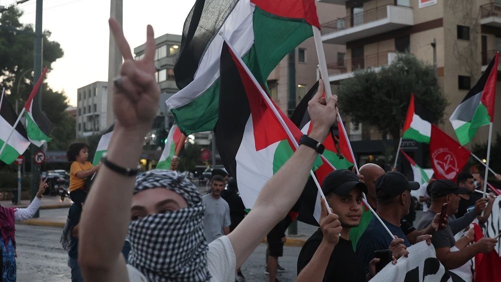 Διακοπή κυκλοφορίας στη συμβολή Κατεχάκη - Κηφισίας λόγω συγκέντρωσης διαμαρτυρίας