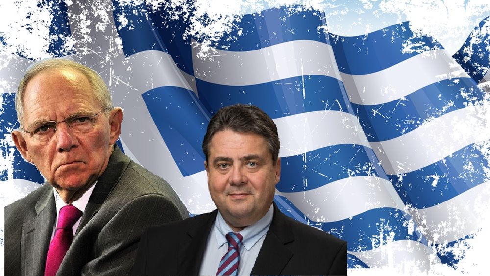 O Γκάμπριελ υποψιάζεται ότι ο Σόιμπλε εξωθεί την Ελλάδα προς Grexit