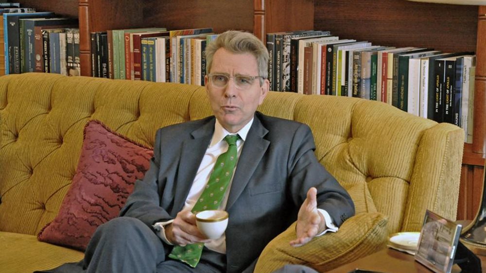 Θετικό μήνυμα για το μέλλον των ελληνοαμερικανικών από τον Τζέφρι Πάιατ