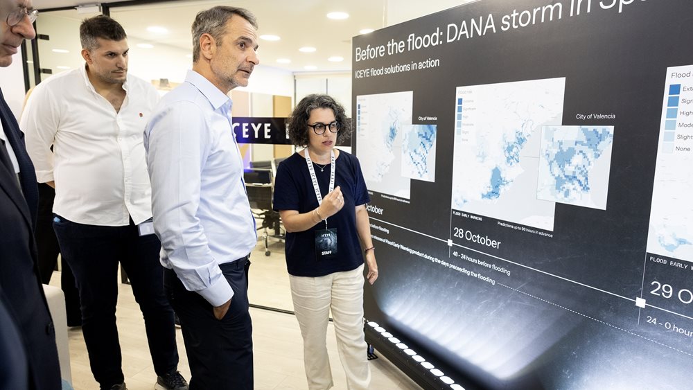 Επίσκεψη Κ. Μητσοτάκη στις εγκαταστάσεις της ICEYE - Οι πρώτοι ελληνικοί δορυφόροι SAR σε τροχιά έως τα τέλη του 2025