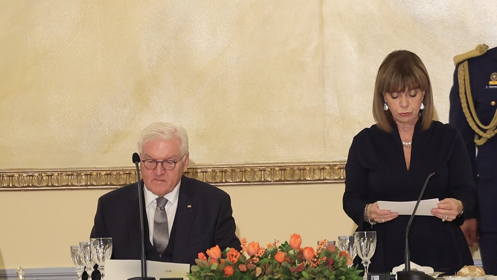 Κ. Σακελλαροπούλου: Επιστέγασμα της διμερούς φιλίας και συνεργασίας η επίσκεψη Σταϊνμάιερ στην Ελλάδα