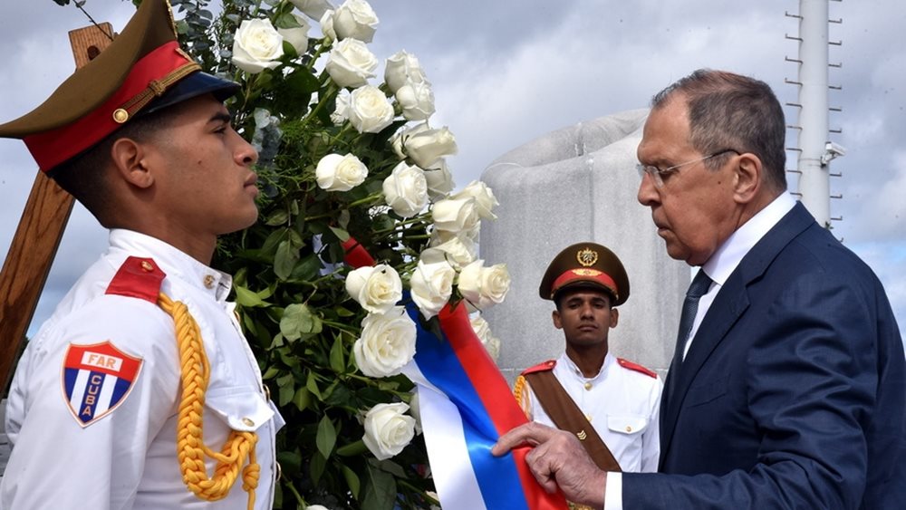 Από την Κούβα ο Λαβρόφ εξαπολύει μύδρους κατά των ΗΠΑ