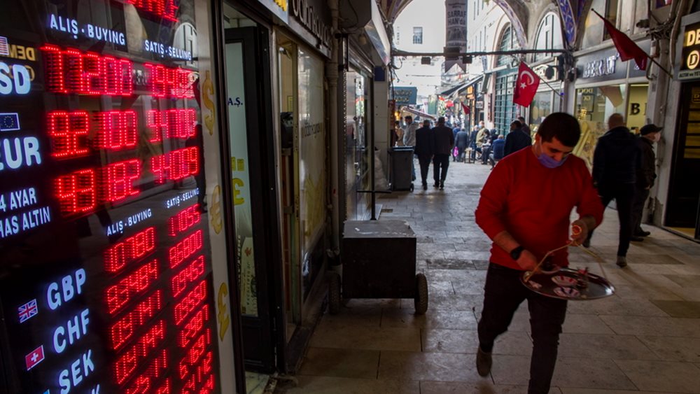 τουρκική λίρα χρηματιστήριο Κωνσταντινούπολης Ερντογάν