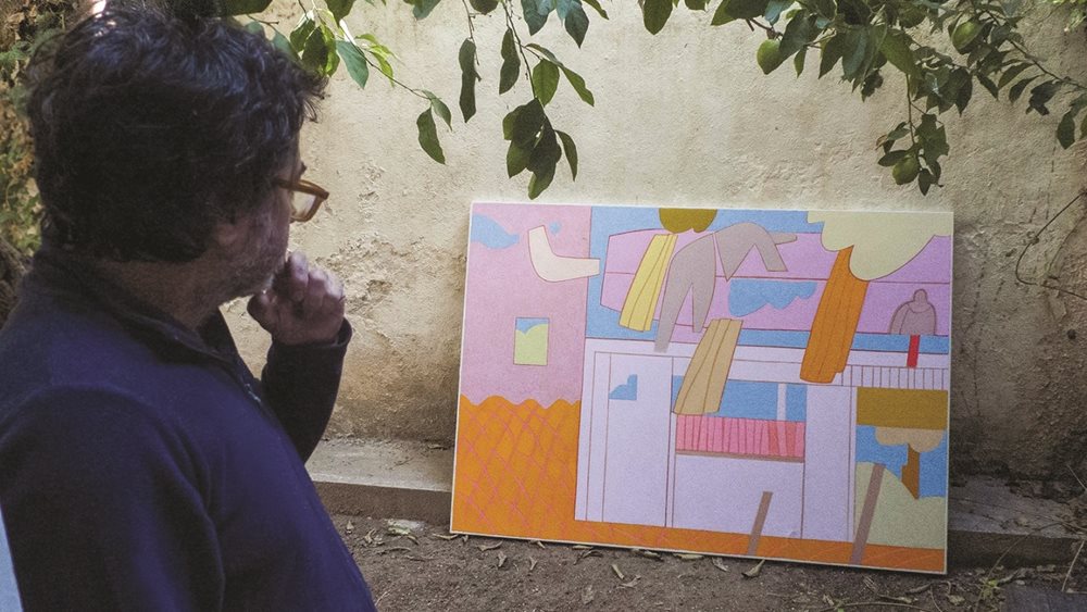 Αχιλλέας Παπακώστας: Τα έργα στην αυλή, στο φως