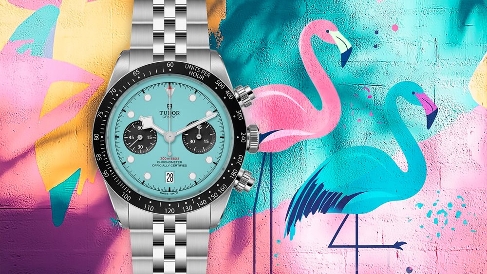 H Tudor αποκαλύπτει το Flamingo Blue - Μια ξεχωριστή και δυναμική επιλογή για τους λάτρεις των χρονογράφων