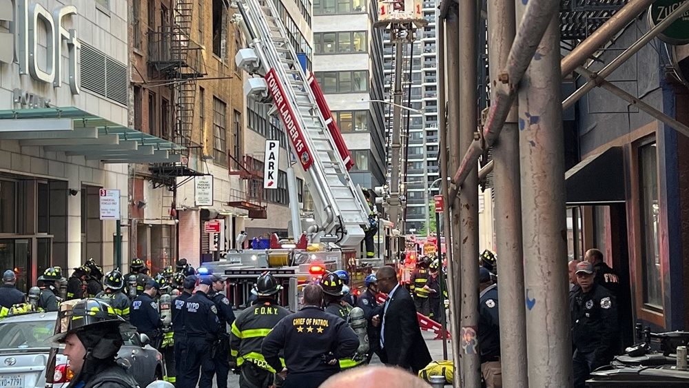 ΗΠΑ: Κατάρρευση κτηρίου στο Μανχάταν