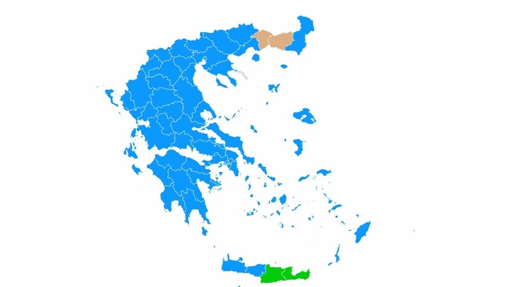 Ευρωεκλογές 2024: Σε ποιες περιφέρειες τα κόμματα πέτυχαν τις υψηλότερες επιδόσεις